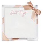Don't Forget: Acrylic Jotter Tray