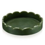 Scalloped Resin Tray
