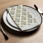 Yellow Flower - Printed Guest Towel