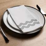 Antique Scallop - Printed Guest Towel