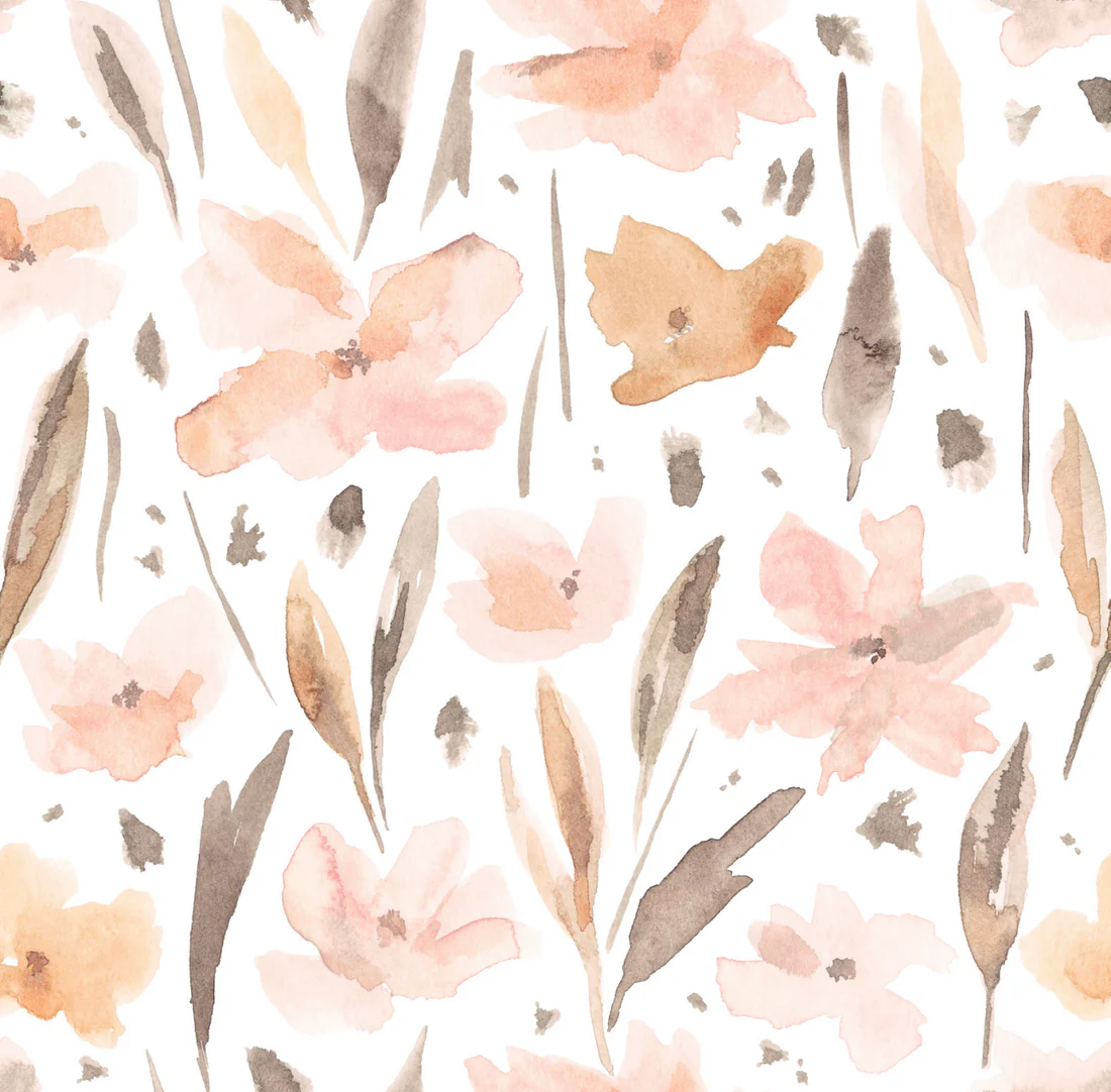 Neutral Watercolor Cocktail Napkin - Image 2