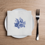 Porcelain Pheasantry Cocktail Napkin