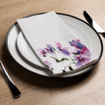 Floral Stain - Printed Guest Towel