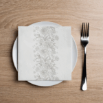 Rose Runner Cocktail Napkin