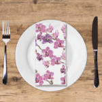 Rustic Orchid - Printed Guest Towel