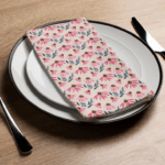 Cone Flowers - Printed Guest Towel