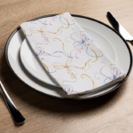 Ribbons - Printed Guest Towel