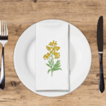 Golden Buds - Printed Guest Towel