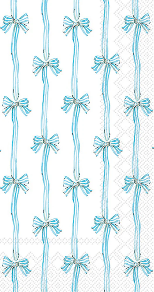 Baby Toile Guest Towel Blue