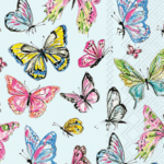 Butterfly Medley Guest Towel