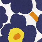 Unikko Guest Towel Dark Blue