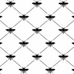 Diamond Bee Charger - (SQUARE)